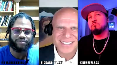 The Figuring Shxt Out podcast hosted by Bunee Flacs & King Arthur. The King of Communication Ft Richard Blank | Ep. 105