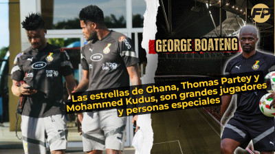 George Boateng: Las estrellas de Ghana Thomas Partey y Mohammed Kudus son grandes jugadores y personas especiales